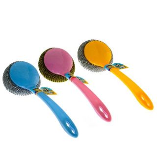 Βουρτσάκι πιάτων με λαβή και σύρμα