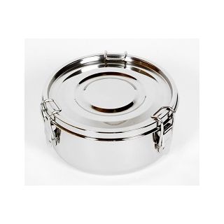 Φαγητοδοχείο ίνοξ στρόγγυλο 14*8cm