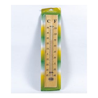 Θερμόμετρο τοίχου ξύλινο