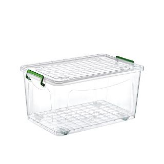 Δοχείο αποθήκευσης ορθογώνιο με ρόδες 2696 40L 28,5*36*58cm