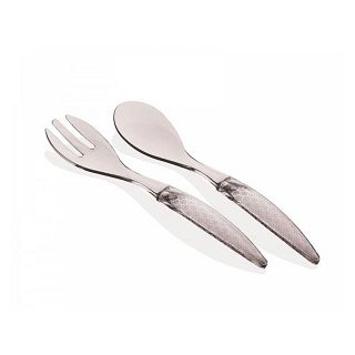 Σετ 2τμχ crystal (πιρούνα+κουτάλα)