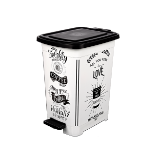 Πετάλ slim bin decor 8 liter