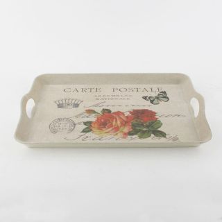 Δίσκος ξύλινος με χερούλια