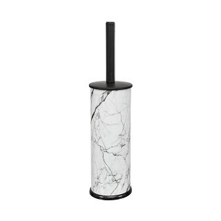 ΒΟΥΡΤΣΑ ΤΟΥΑΛΕΤΑΣ ΝΤΕΚΟΡ LUX ΛΕΥΚΟ ΜΑΡΜΑΡΟ