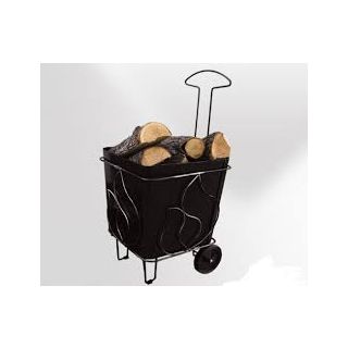 Καρότσι μεταφοράς ξύλων μεταλλικό με σχέδιο