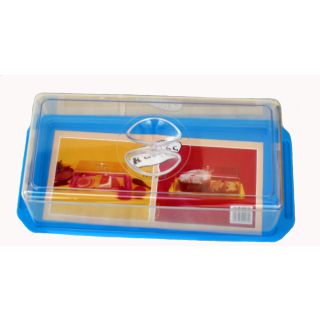 Τυριέρα πλαστική ορθογώνια με καπάκι