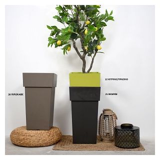 Γλάστρα τετ/η linea νο.584 46L 33*33*60