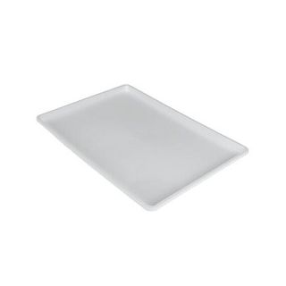 Δίσκος πιατοθήκης λευκός43χ28χ1,5εκ.