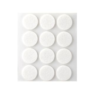 Τσοχάκια στρόγγυλα λευκά 12τμχ
