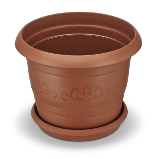 Γλάστρα με πιάτο νο.4