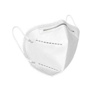 Μάσκα υψηλής προστασίας FFP2 λευκή 10τμχ.