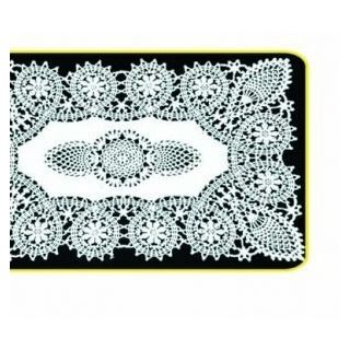 Καρεδάκι κεντητό τετράγωνο 90χ90cm