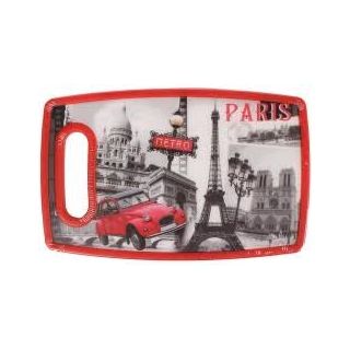 Βάση κοπής πλαστική με ντεκόρ 30χ45