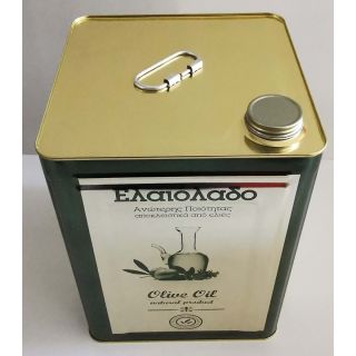 Δοχείο μεταλλικό μεγάλο λαδιού