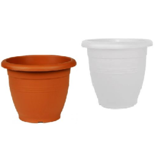 Γλάστρα στρ/η τερακότα & γρανίτης νο.244