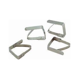 Πιάστρες τραπεζομάντηλων μεταλλικές 50τμχ.