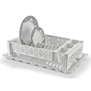 Πιατοθήκη μεγάλη δαντέλα ΟΖ