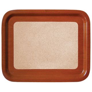 Δίσκος μελαμίνης σερβιρίσματος με επικάλυψη φελλού