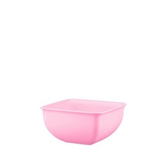 Μπολ τετράγωνο χρωματιστό 2lt