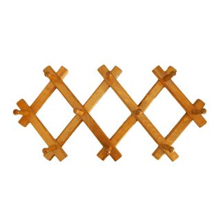 Κρεμάστρα ξύλινη φυσαρμόνικα τοίχου