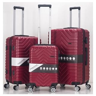 ΒΑΛΙΤΣΕΣ ΣΕΤ 3ΤΜΧ. BURGUNDY 23X40X55EK. 65X47X27EK. 71X51X28EK.